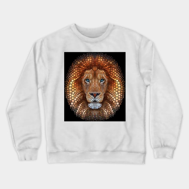 Lion Crewneck Sweatshirt by benheineart